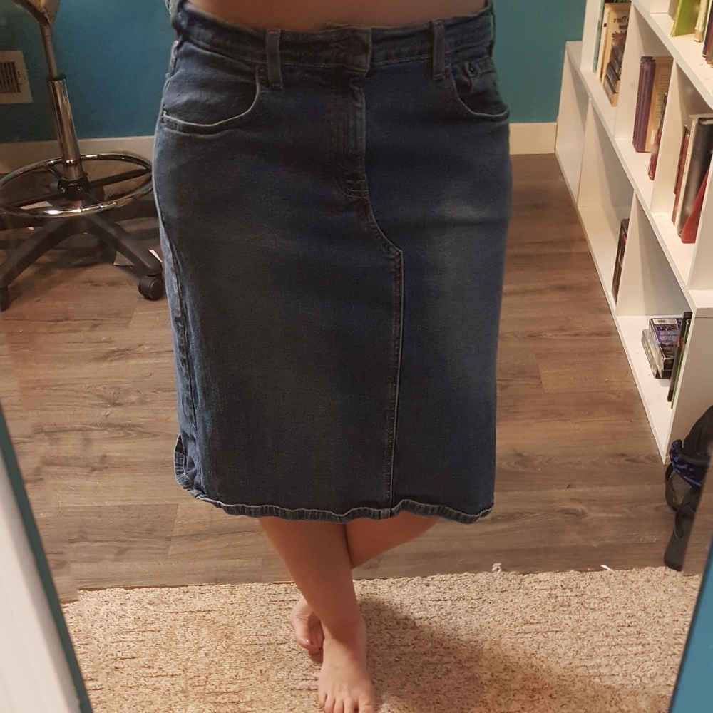 Denim Skirt